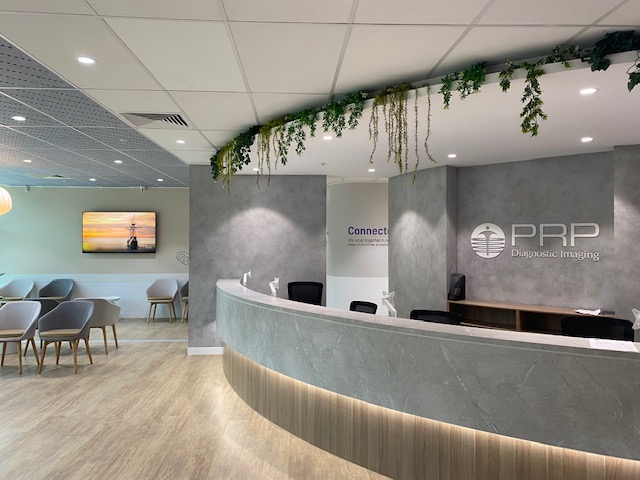 Internal shot of 'PRP Diagnostic Imaging' clinic 